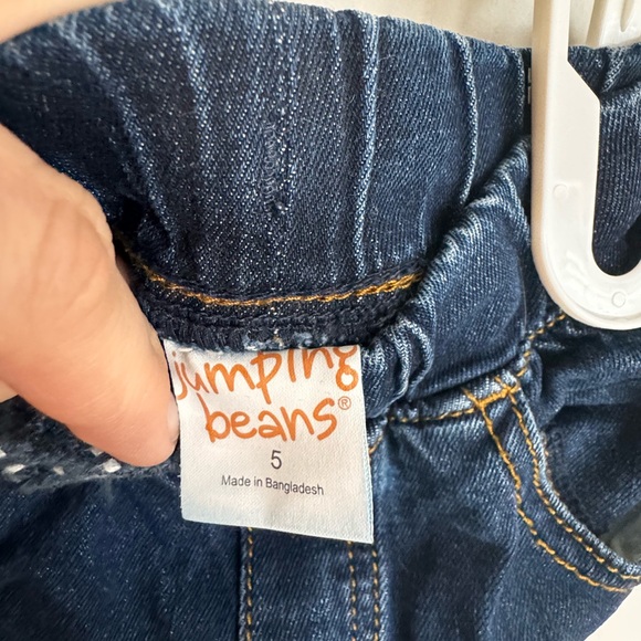Drawstring denim pants - Picture 3 of 3